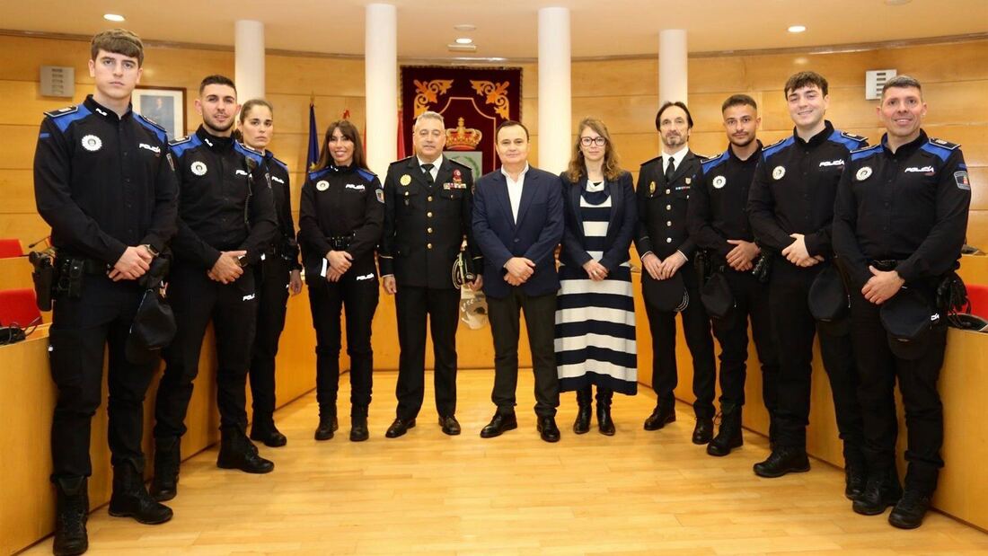Coslada incorpora a siete nuevos agentes a su Policía Local