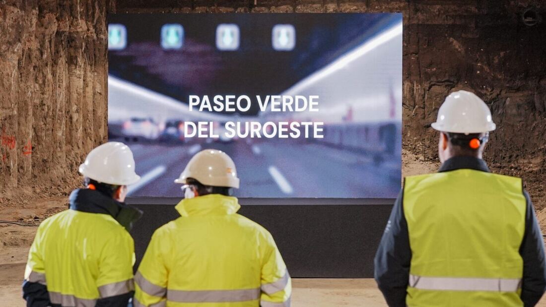 Almeida anuncia el fin de la excavación del túnel de entrada a Madrid que soterrará la A-5