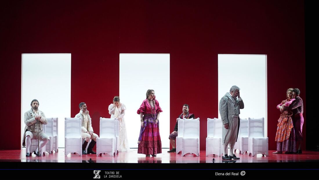 Rosas encendidas y emoción recuperada: ‘El gitano por amor” vuelve a latir en el Teatro de la Zarzuela