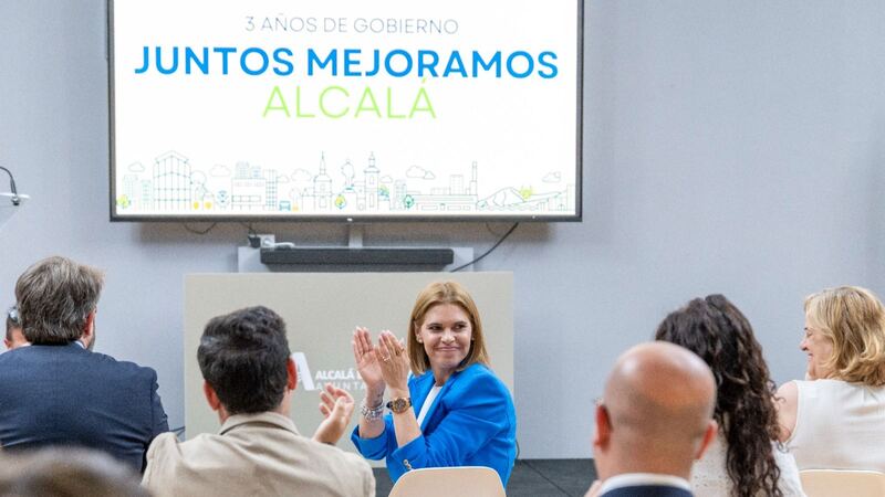 Piquet reivindica tres años de cambio en Alcalá frente a “ocho años de parálisis”