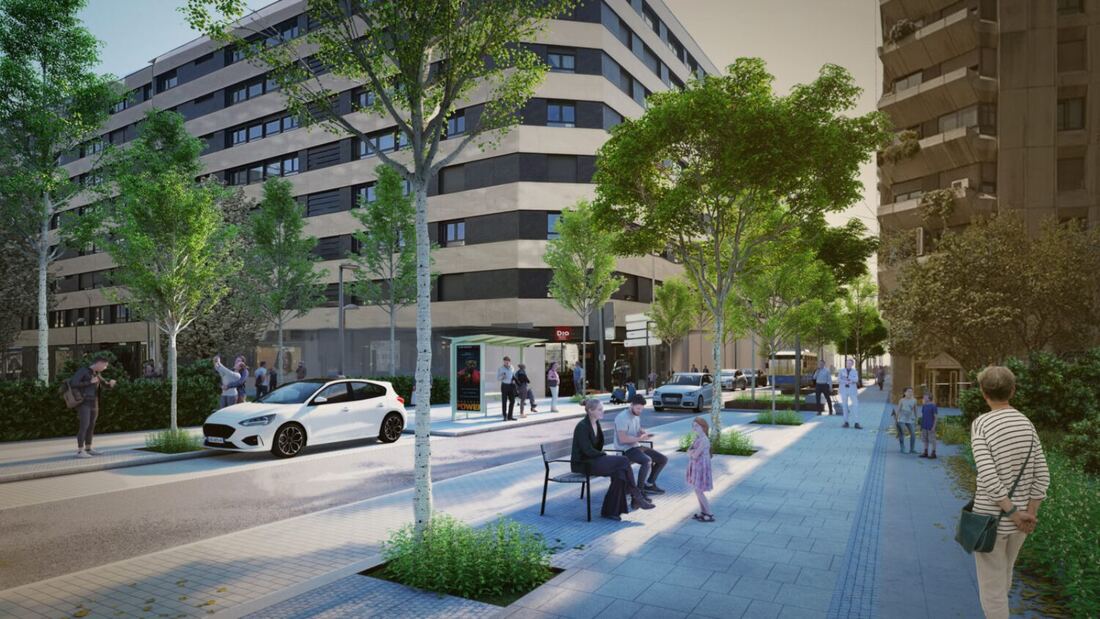 Chamberí ganará 1.200 metros peatonales con la reforma de Alonso Cano