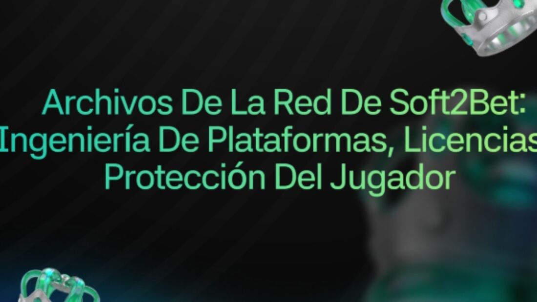 Archivos de la red de Soft2Bet: Ingeniería de plataformas, licencias y protección del jugador