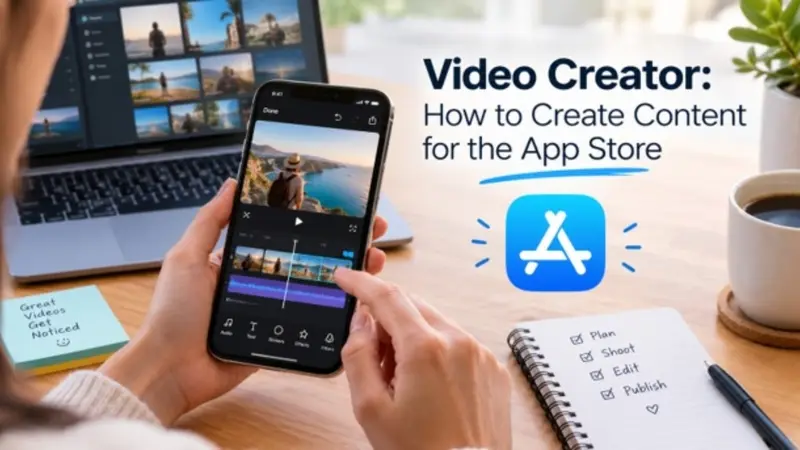 Creador de videos: c&oacute;mo crear contenido para la App Store