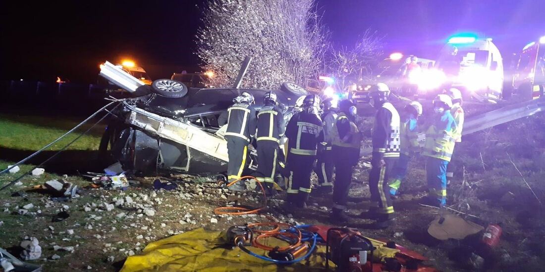 Fallece un hombre por un accidente de tráfico en Pozuelo del Rey