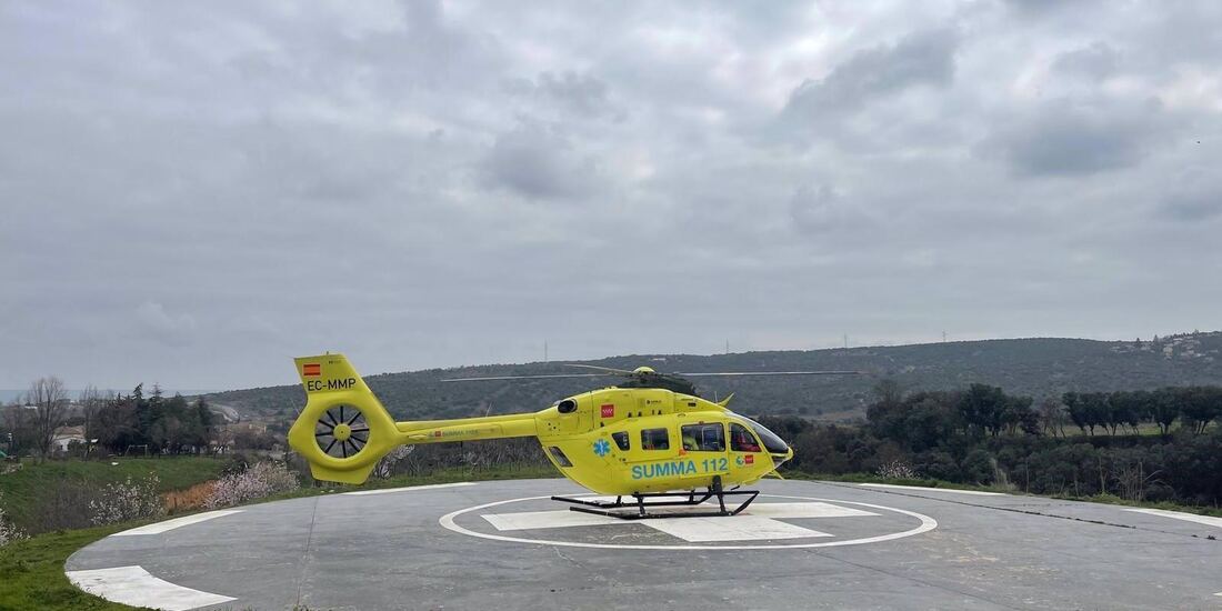 Herido un hombre al cortarse el brazo con una radial en Buitrago