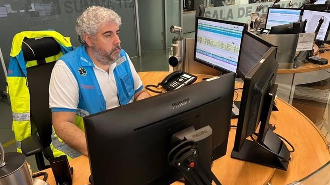 Grave un motorista de 48 años tras salirse de la vía en Villa del Prado