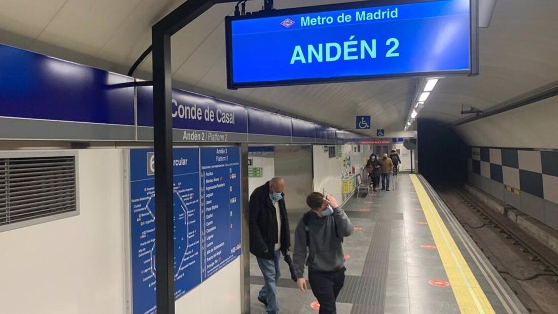 Horarios del transporte público en Madrid