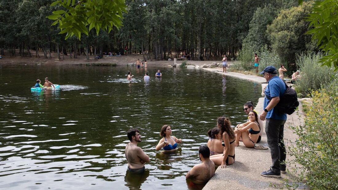 Las cuatro zonas naturales de baño en la región estarán abiertas hasta el 15 de septiembre