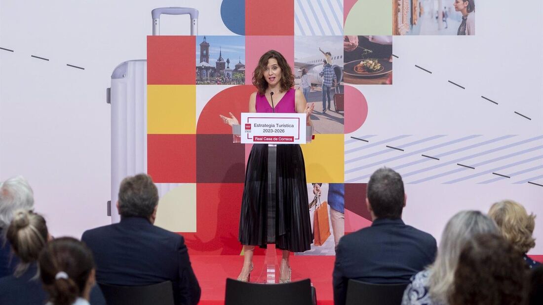 El Gobierno de Díaz Ayuso lanza la Estrategia Turística 23/26