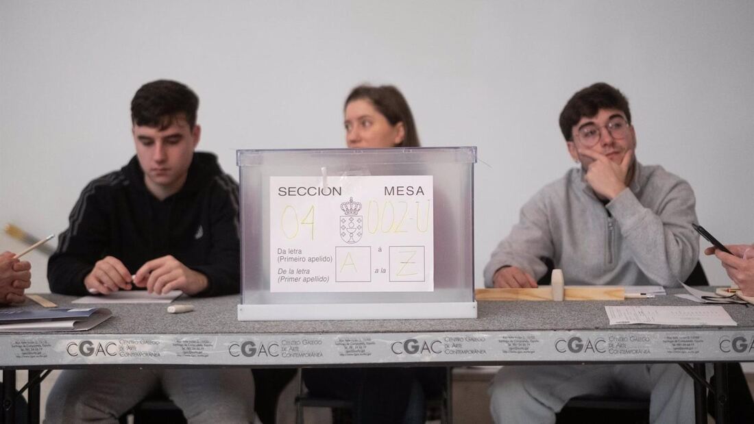 El proceso de las mesas electorales en las elecciones europeas