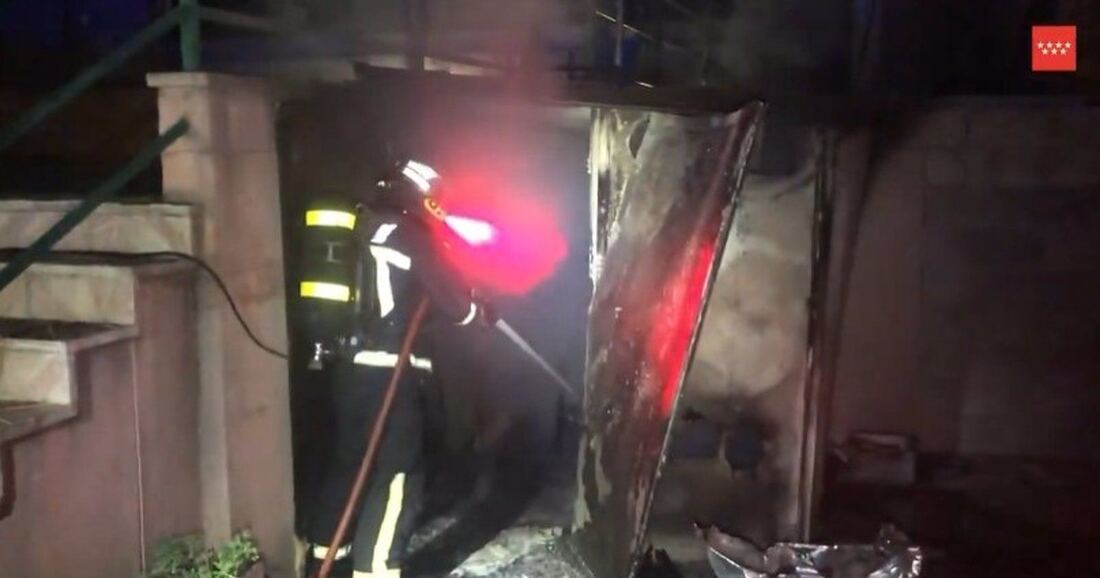 Sofocado sin heridos un incendio en Mejorada del Campo