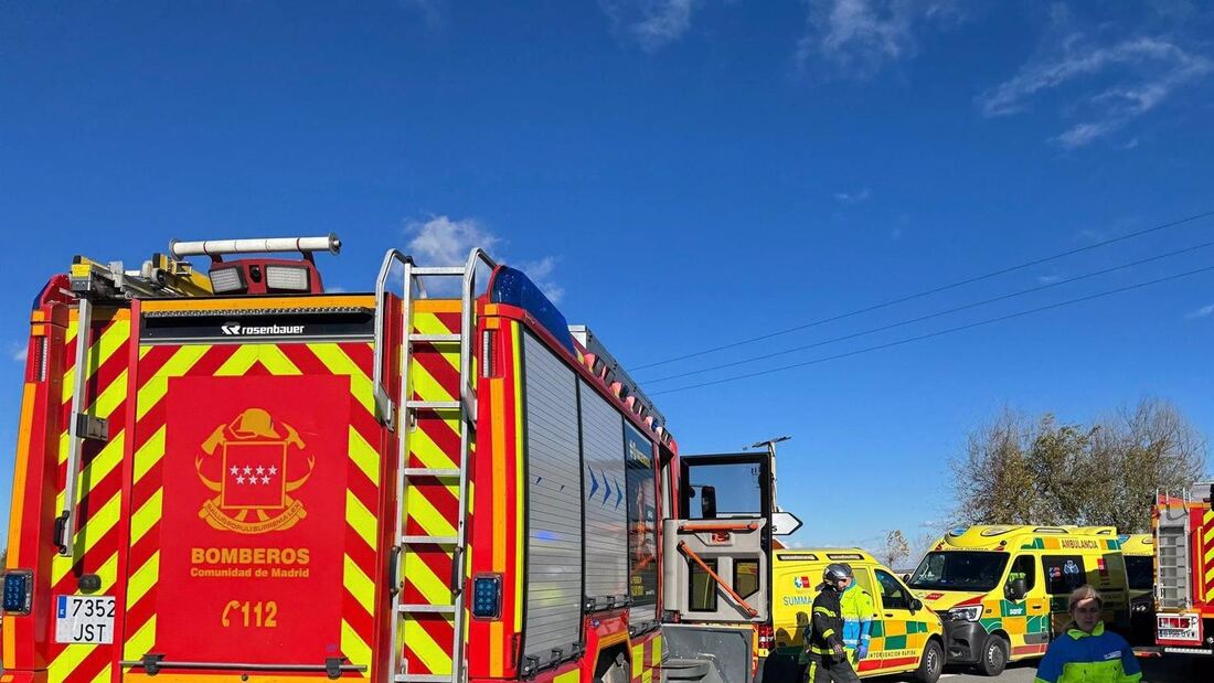 Incendio sin heridos en un hotel que se usa para acoger migrantes en Becerril de la Sierra