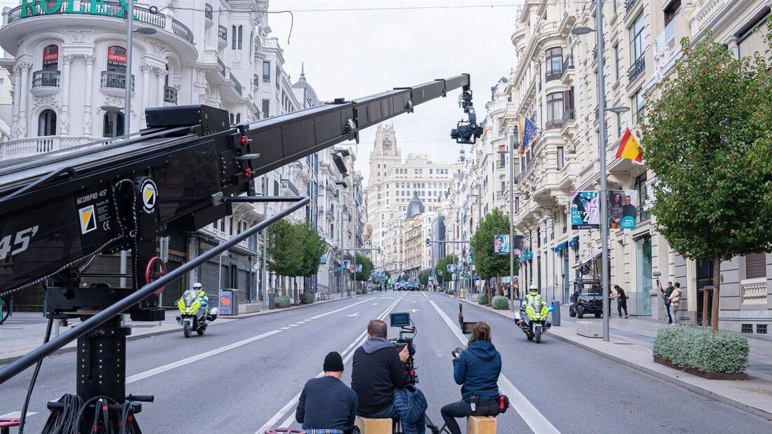 Madrid bate récords en producciones audiovisuales en 2024 