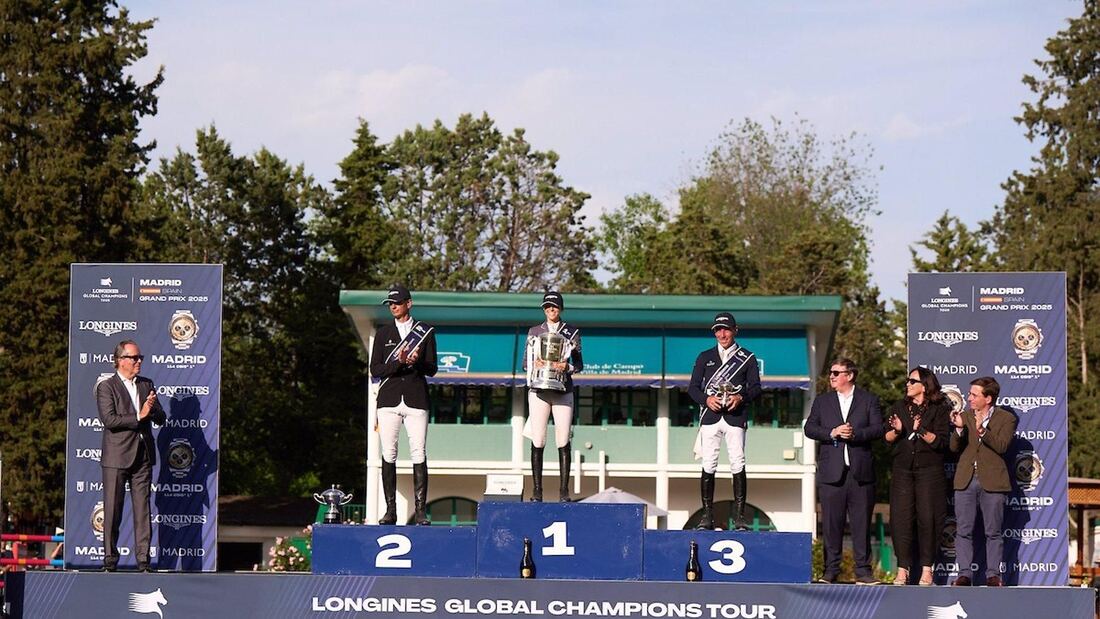 Ioli Mytilineou gana el Gran Premio de Madrid en el Longines Global Champions Tour