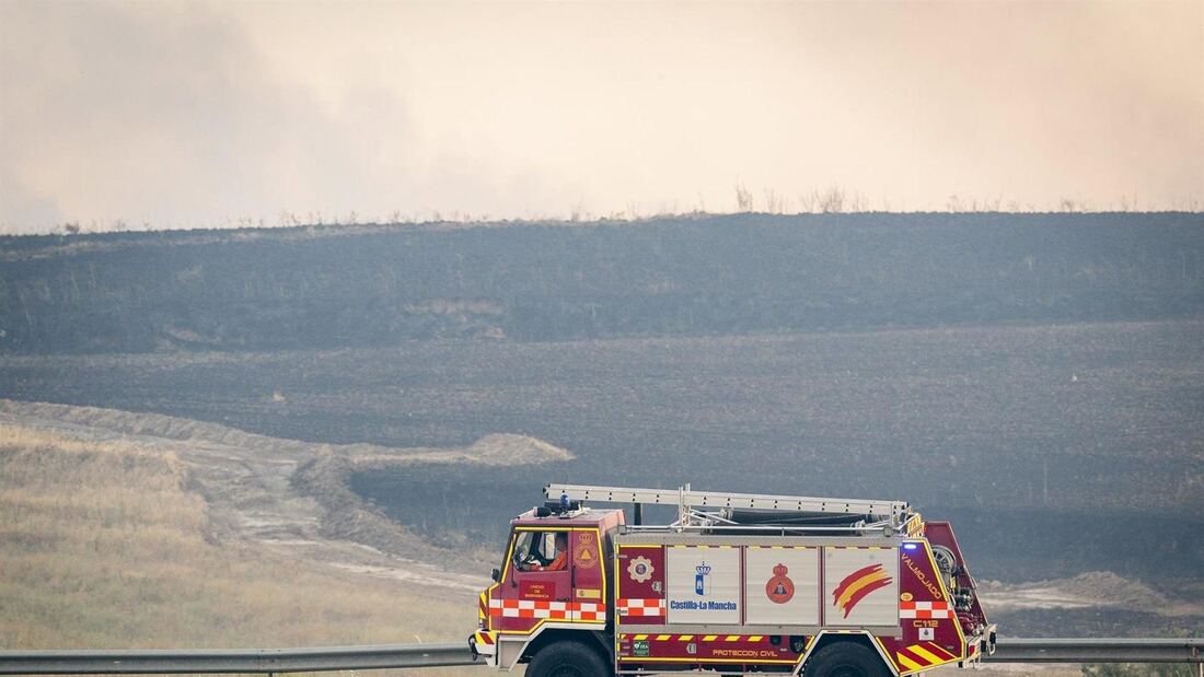 El alcalde de Navalcarnero asegura que la situación a consecuencia del incendio está "mucho mejor"