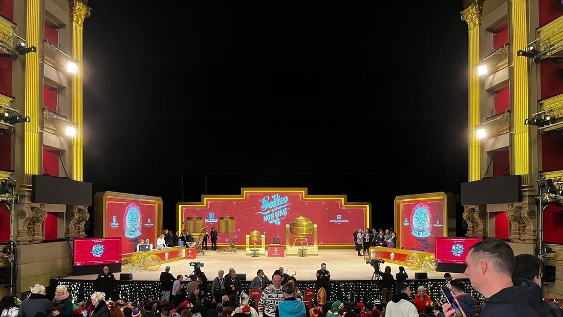 El Sorteo de Navidad 2025 arranca con 2.772 millones en premios desde el Teatro Real