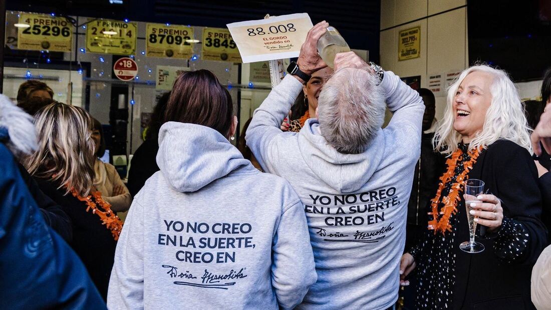 Cada madrileño gasta 79,29 euros en décimos del sorteo de Navidad
