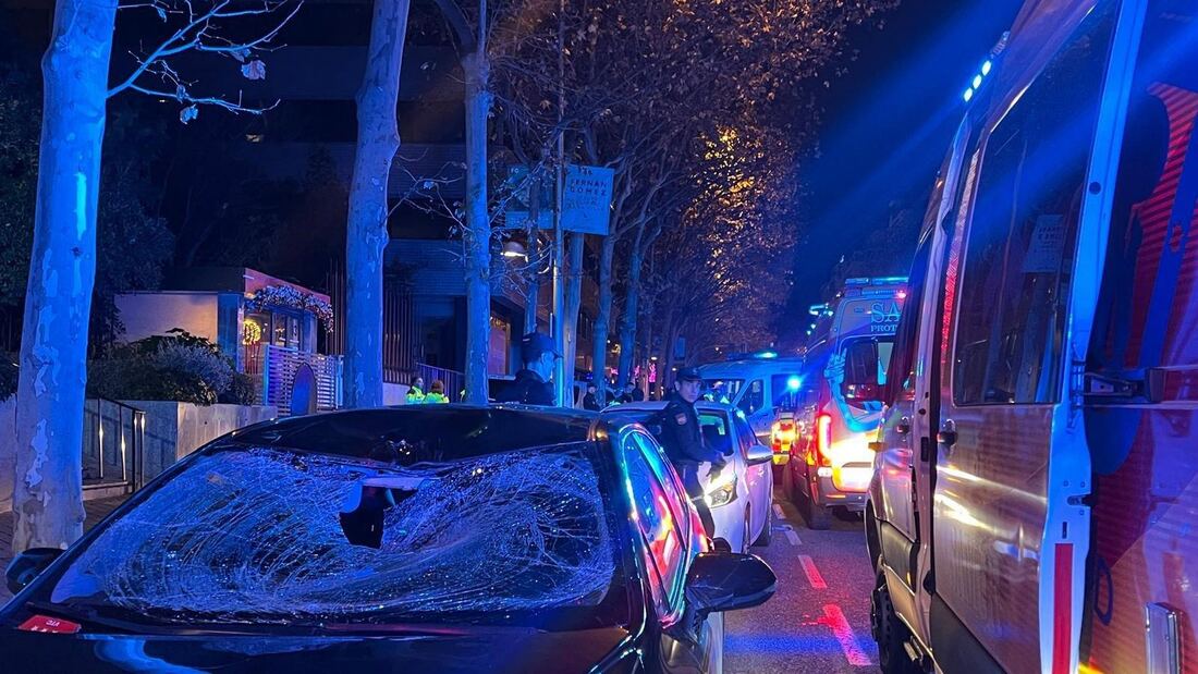 Un hombre de 46 años queda ingresado en estado grave tras ser atropellado por un VTC en Chamartín