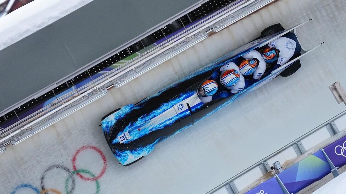 Israel retira a su equipo de bobsleigh tras intentar un cambio irregular en Milán-Cortina 2026