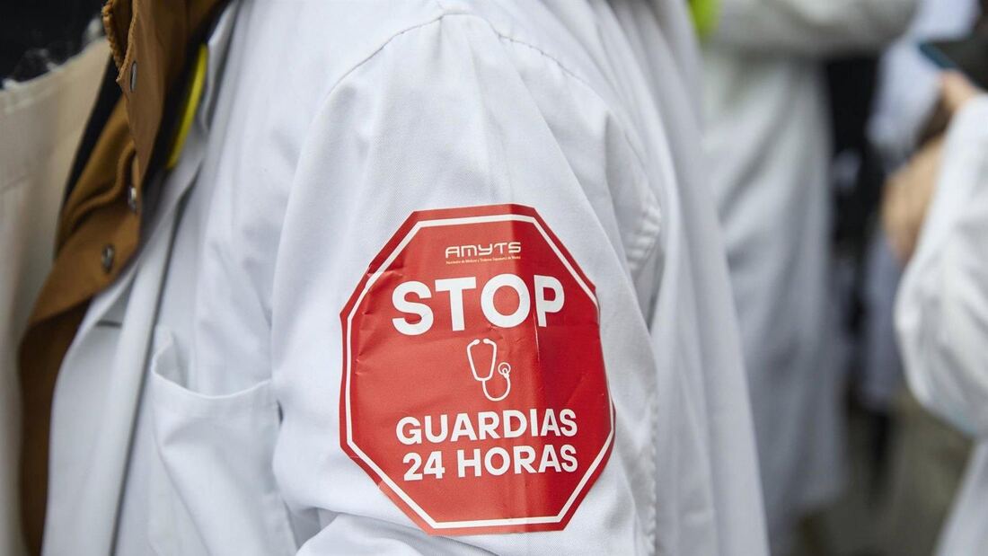 Quinta semana de huelga médica en Madrid contra el Estatuto Marco