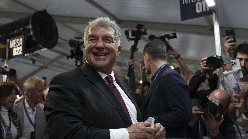 Laporta arrasaría en las elecciones del Barça con el 66,6% de los votos, según una encuesta a pie de urna