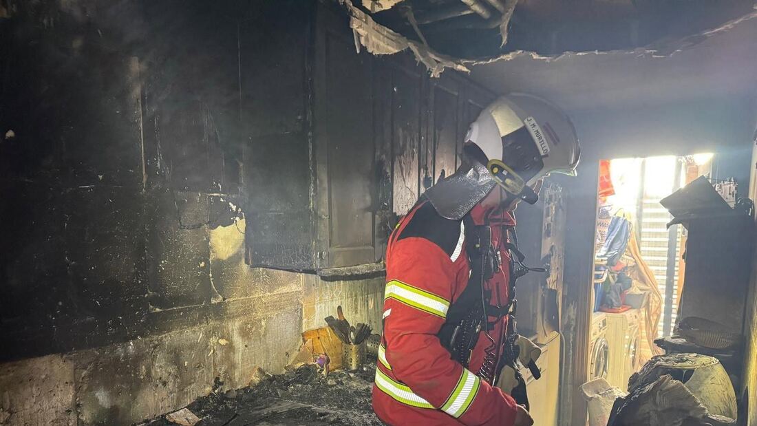 Grave una mujer tras un incendio en su casa en Alalpardo