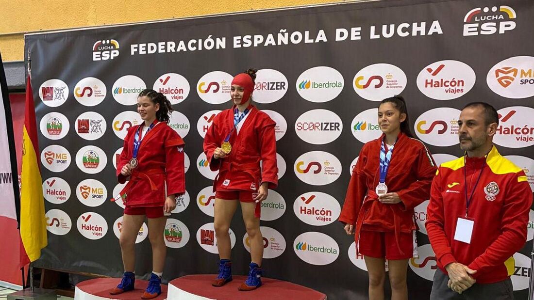 Carolina Caro revalida el título de campeona de España de sambo