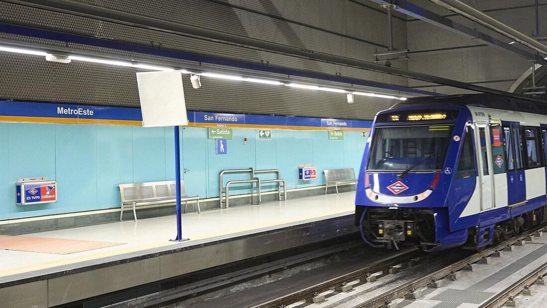 La Línea 7B de Metro supera los 3,3 millones de viajeros tras su reapertura entre Coslada y San Fernando