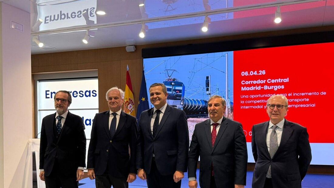 Solicitan al Gobierno reactivar el corredor ferroviario entre Madrid y Burgos