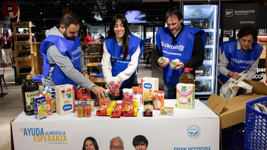 El Banco de Alimentos busca voluntarios para su recogida de primavera