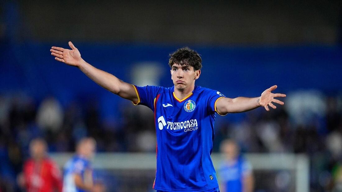 El Getafe ficha a Mario Martín hasta 2030