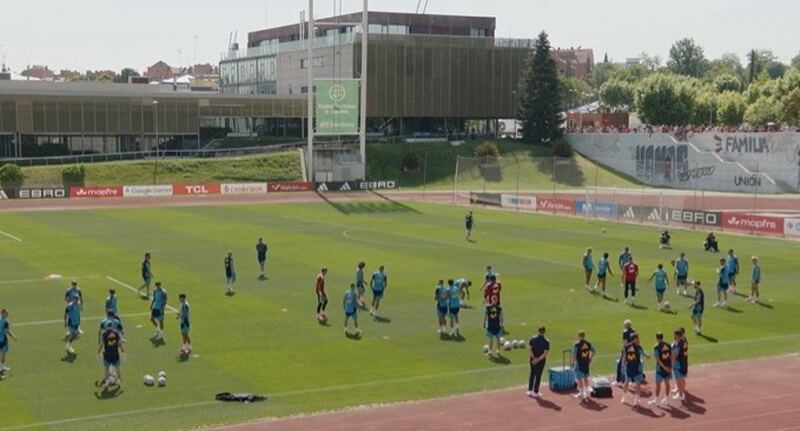 La selección española inicia en Las Rozas la preparación del Mundial 2026