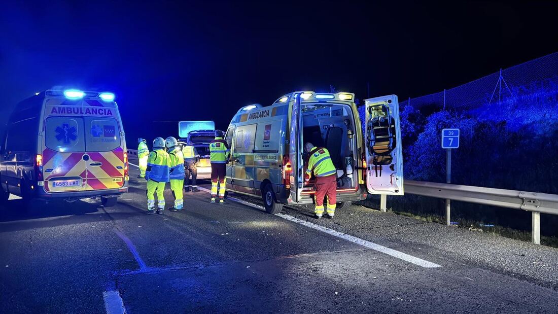 Muere un conductor de 25 años en la A-1 tras chocar y ser arrollado en El Molar