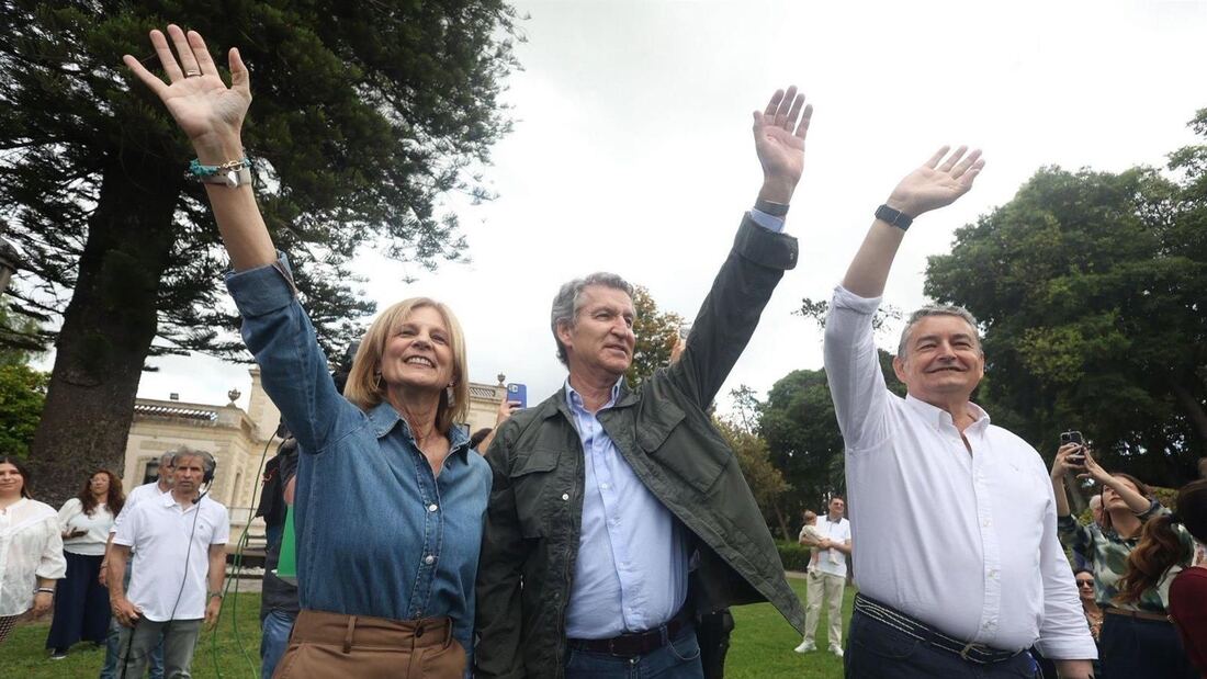 Feijóo llama al voto masivo en Andalucía para frenar a Sánchez