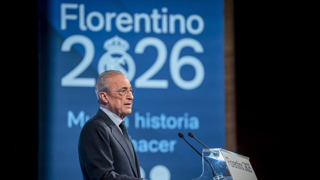 Florentino Pérez defiende su candidatura y carga contra Riquelme
