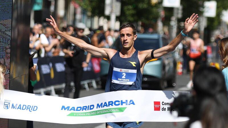 Fortunato y González ganan el Gran Premio Madrid Marcha en la Gran Vía