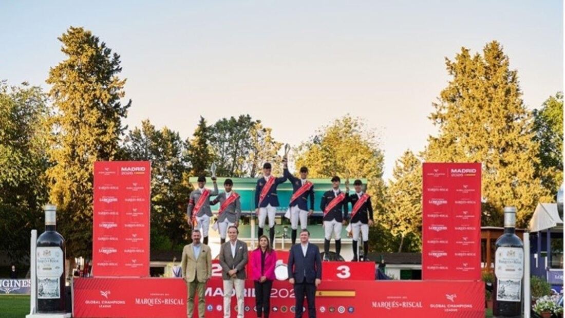 Madrid in Motion vuelve al podio en el Global Champions Tour de Madrid