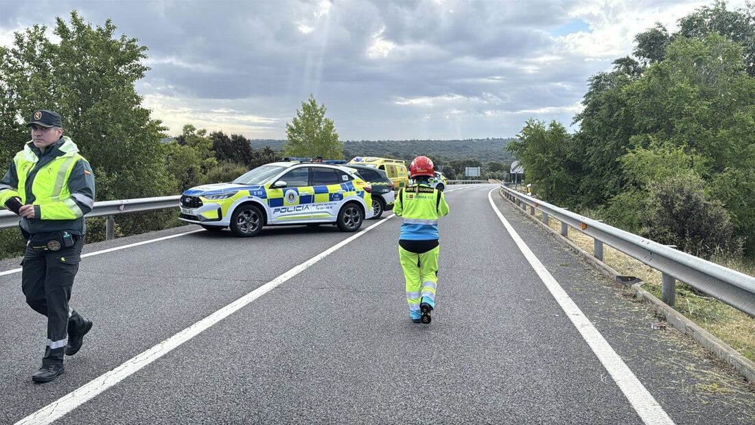 Un motorista de 52 años fallece tras una colisión frontal en Boadilla