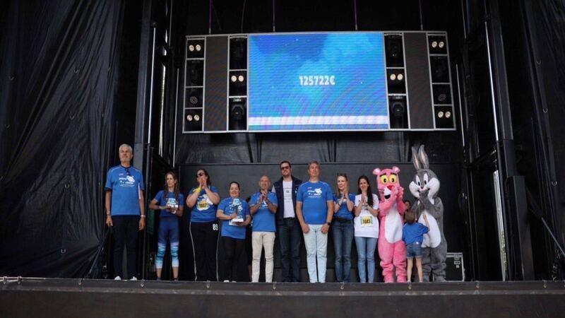 Madrid acoge la carrera solidaria 'Niños sin Cáncer City' en el Parque Juan Carlos I