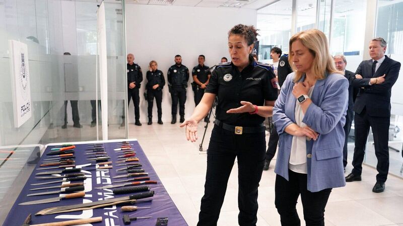 Inma Sanz alerta de 200 intervenciones por armas en Madrid en lo que va de año