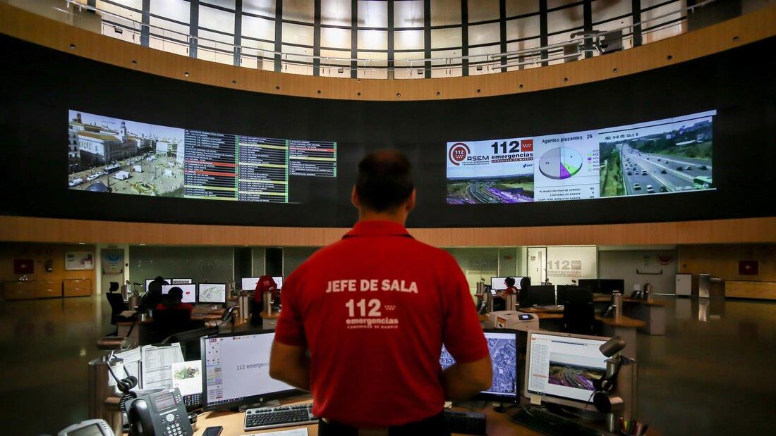 Problemas técnicos dificultan las llamadas al 112 en Madrid
