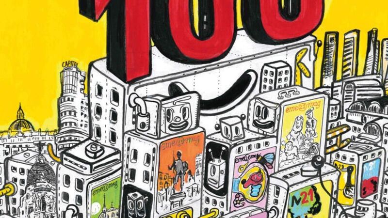 La revista 'eme21mag' alcanza los 100 números con un homenaje ilustrado a Madrid