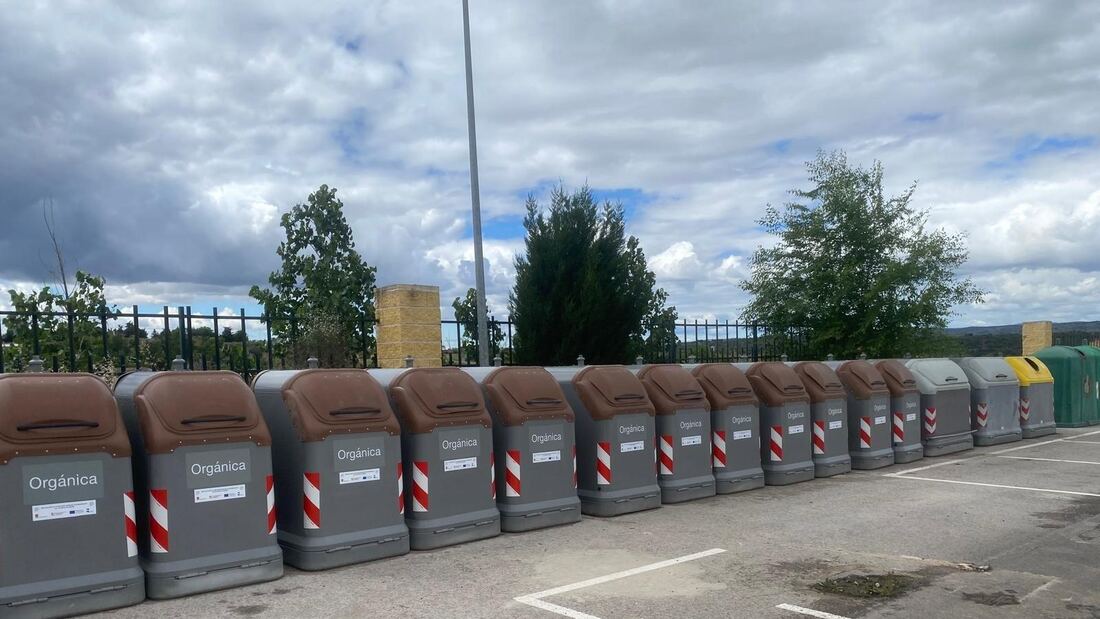 El Ayuntamiento de Las Rozas instala contenedores marrones en Las Matas y el Casco para biorresiduos