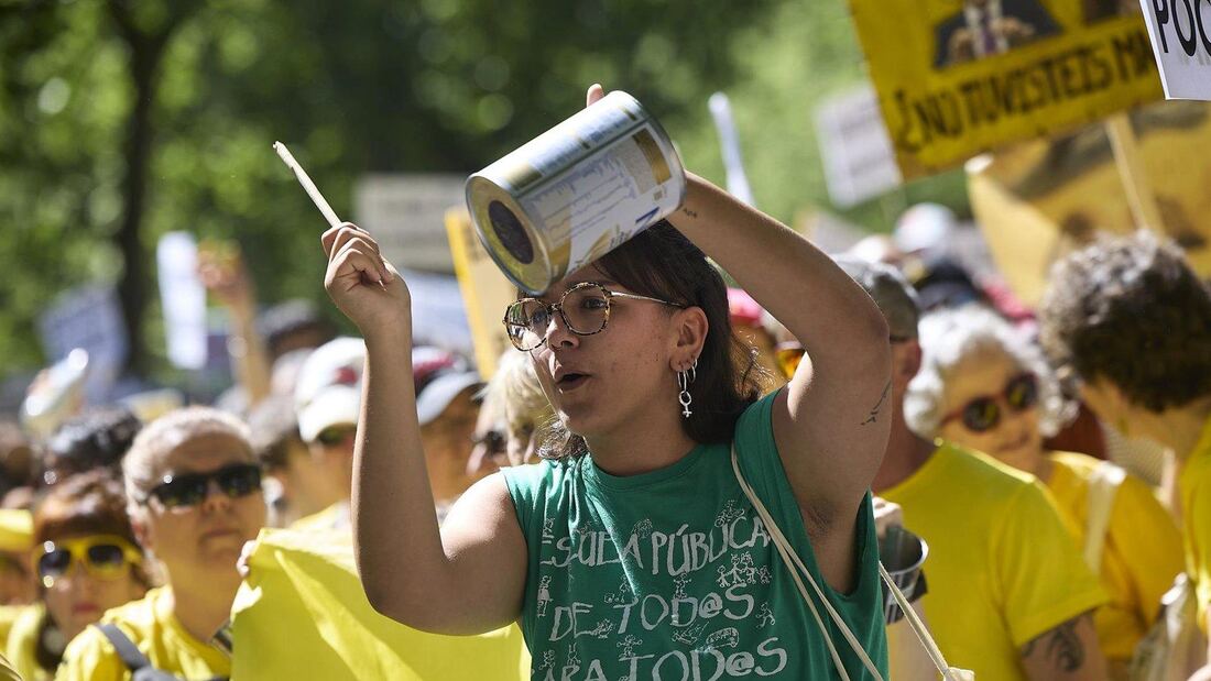 La huelga en la enseñanza pública madrileña comenzará el 14 de octubre