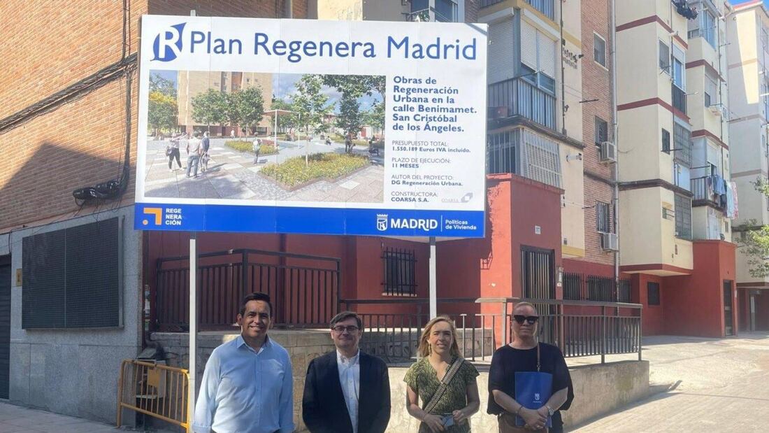 1,5 millones para regenerar el entorno escolar del barrio de San Cristóbal de los Ángeles