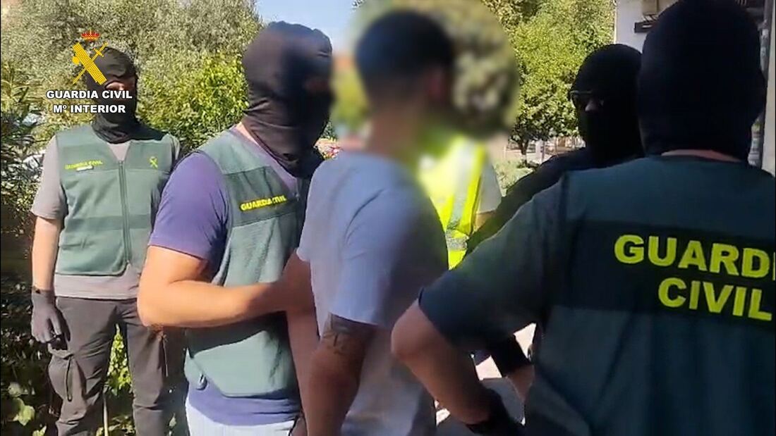 La Guardia Civil desarticula en Cubas de la Sagra una red de asaltantes de camiones