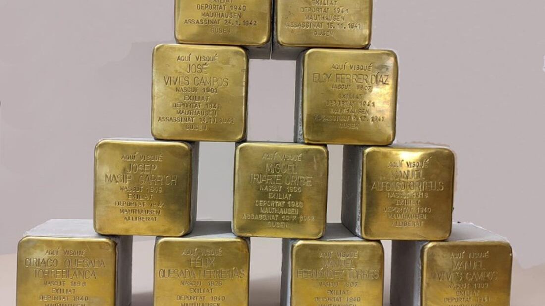 Cuatro nuevas piedras de la memoria recordarán en Retiro a deportados a campos nazis