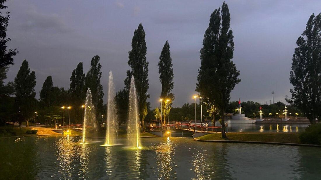 Tres Cantos llena el fin de semana con fuentes iluminadas, squash y un musical