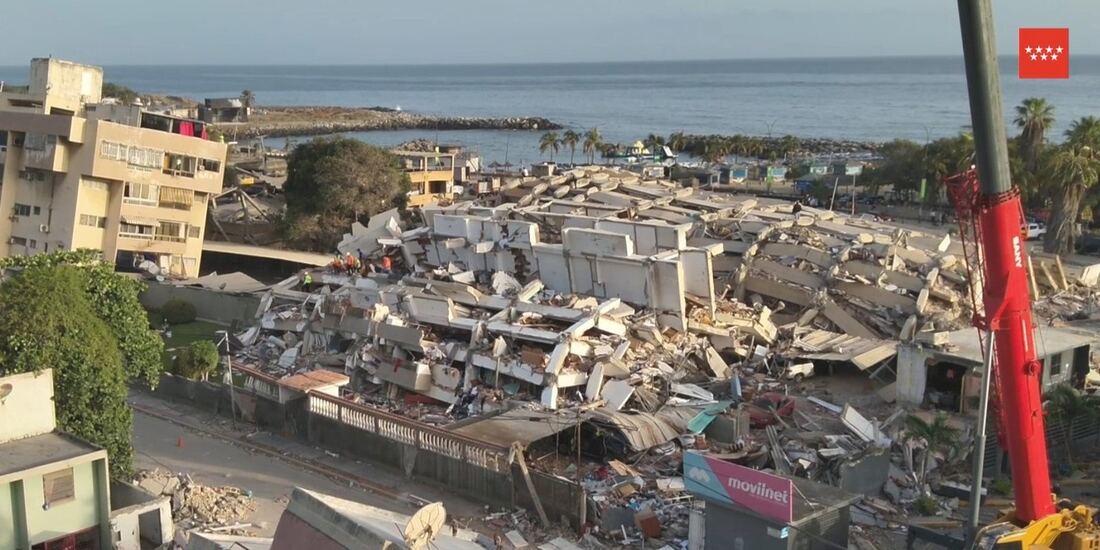 El ERICAM de Madrid rescata a una mujer y sus dos nietos en Venezuela y continúa la búsqueda