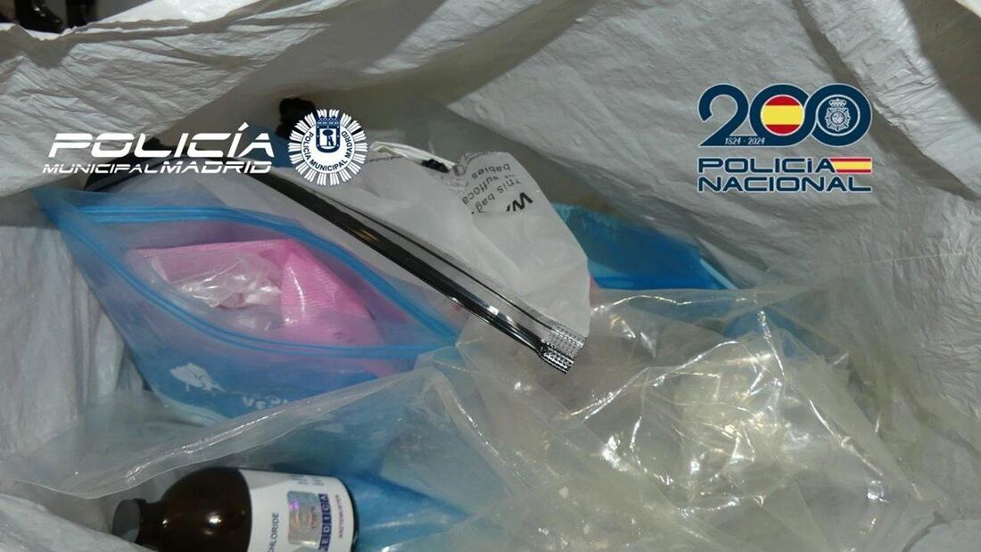 Cuatro detenidos por vender droga en Villa de Vallecas